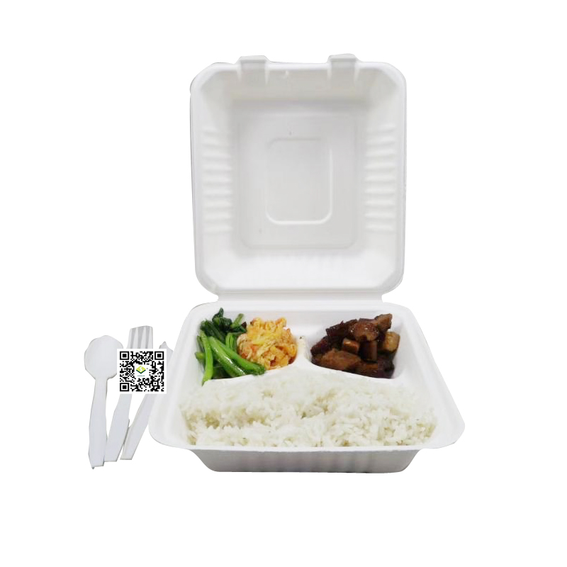 Bagaço de cana to go box está em produção