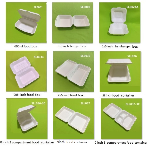 caixas de papel de bagaço ecológico
