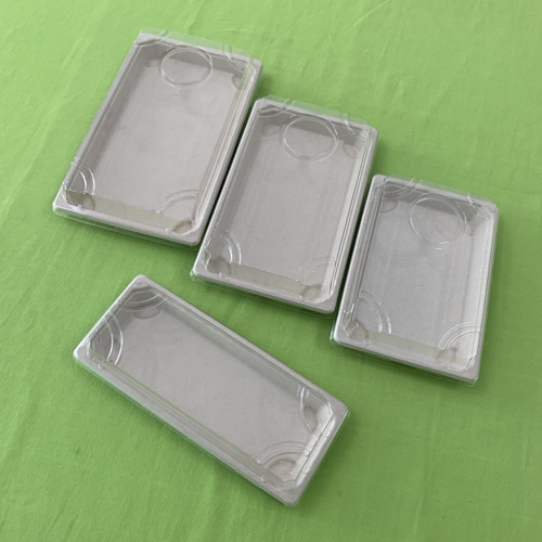 Carregamento da bandeja de sushi de polpa