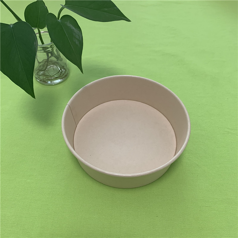 tigela de papel de bambu