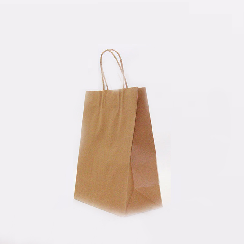 Saco de papel Kraft para loja de compras